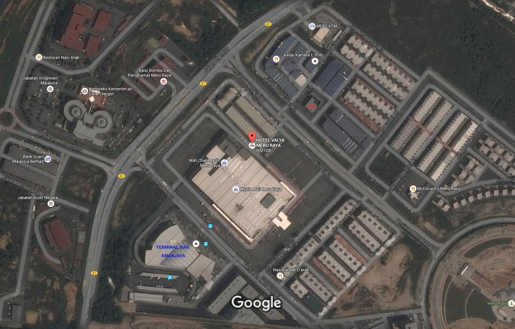 Valya Hotel, Ipoh Eksteriør bilde